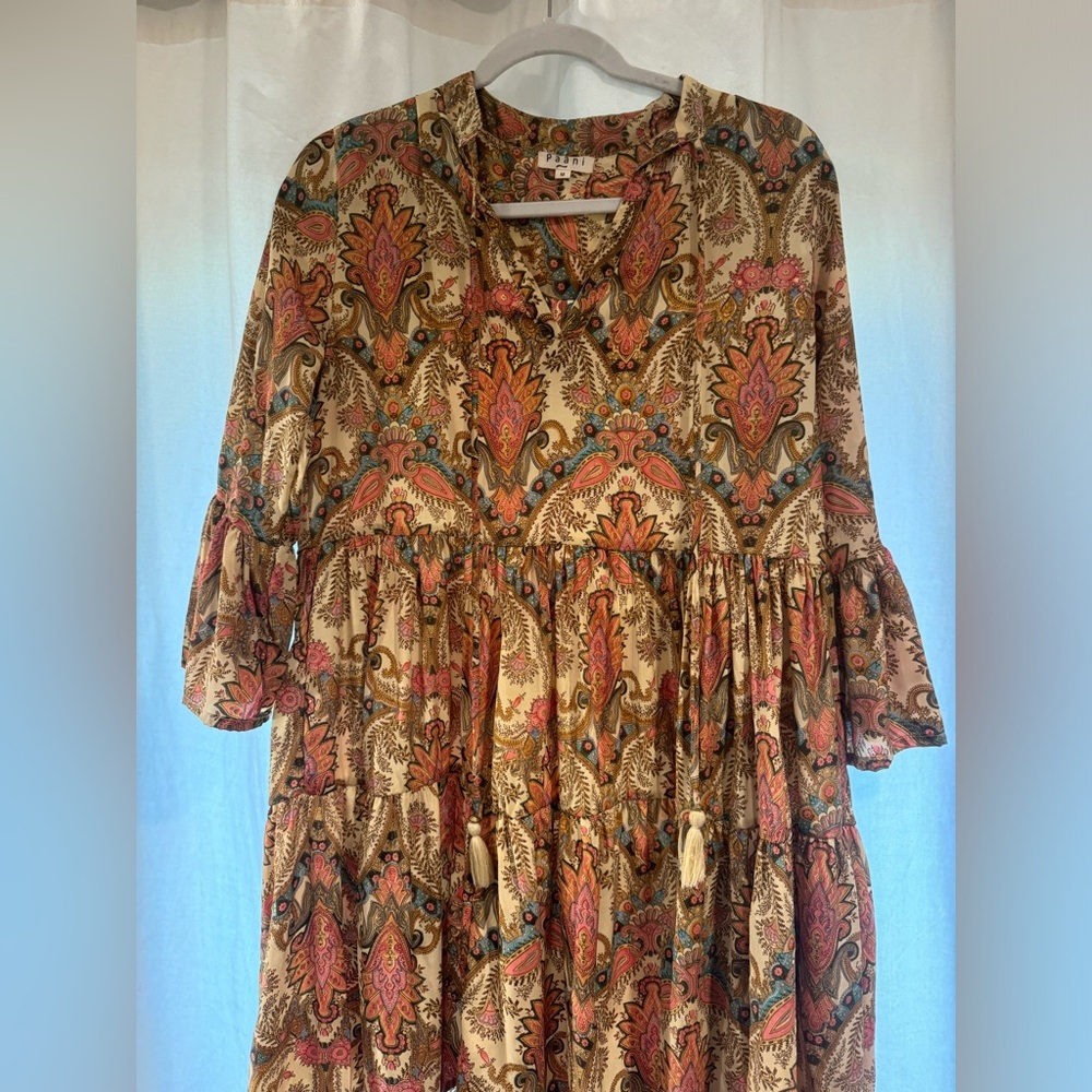 Flowy Paisley Dress
